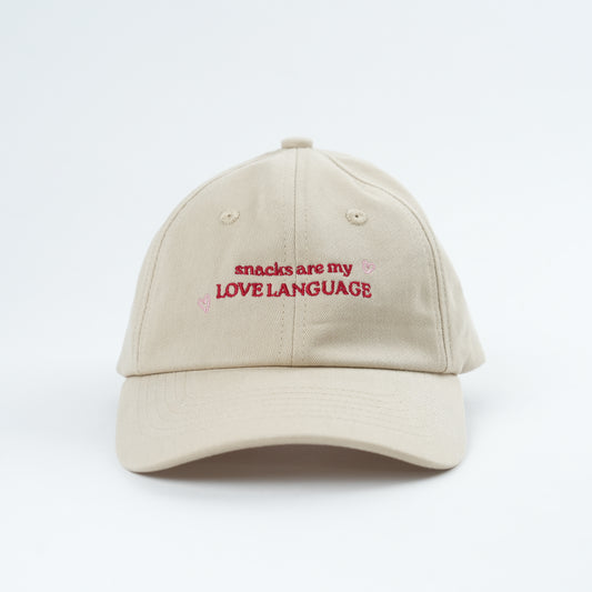 Snacks are my Love Language  I  Kid's Cap