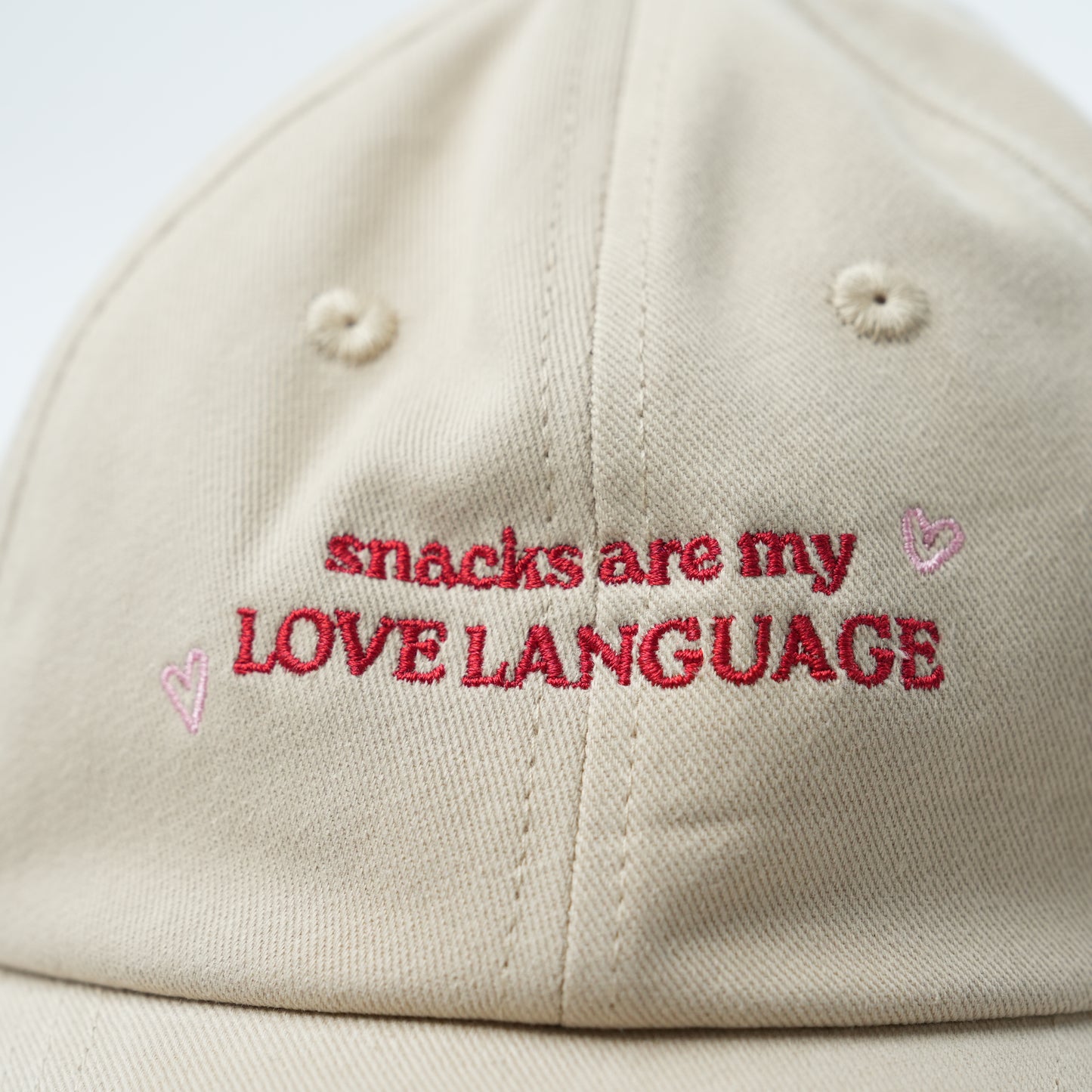 Snacks are my Love Language  I  Kid's Cap