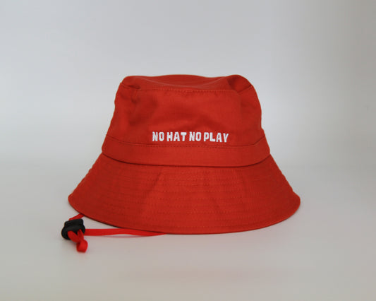 No Hat No Play - Kids Bucket Hat