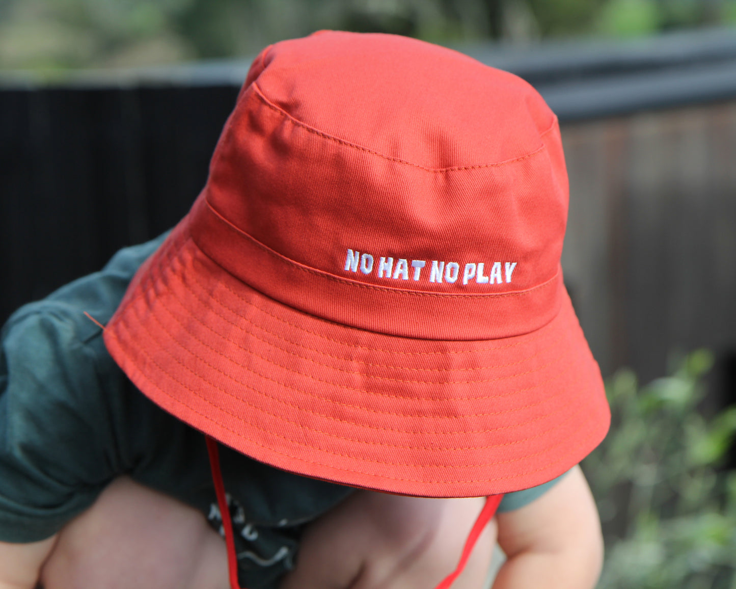 No Hat No Play - Kids Bucket Hat