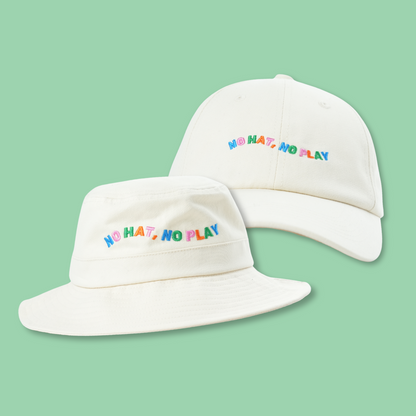 No Hat No Play  I  Kid's Bucket Hat